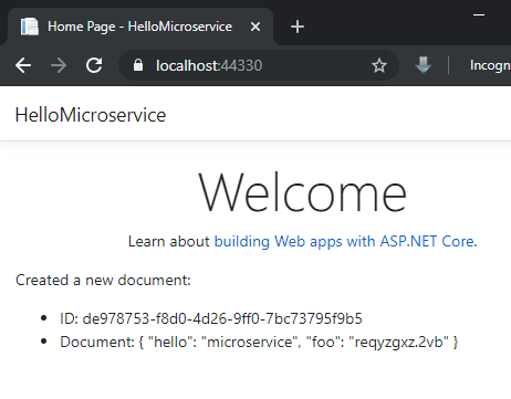 ASP.NET Core Microservices in action