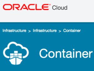 Oracle Cloud Container Logo