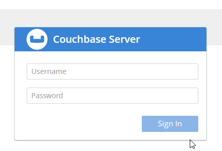 Login with Couchbase authentication