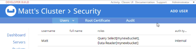 User now has authorization for two roles