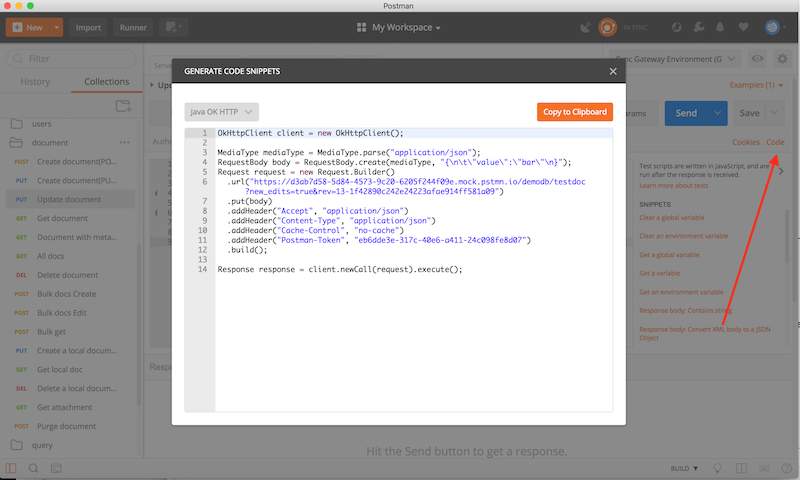 using postman to create an api test scenario