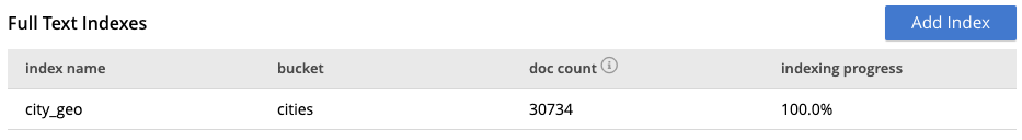 index processing complete