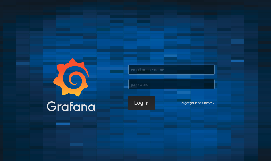 Grafana Login Page