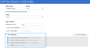 Multiple Collection mapping for full-text search indexes