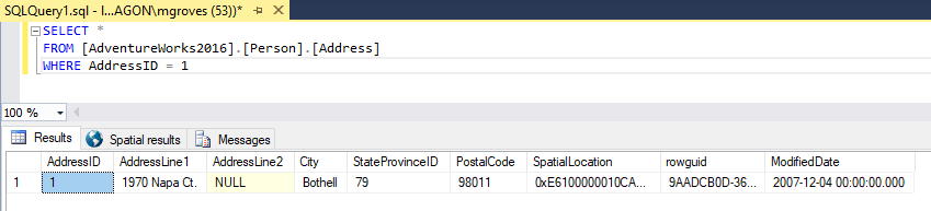 13001 sql server address row