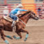 Woman riding a horse in a barrel race as a metaphor for navigating SQL data challenges