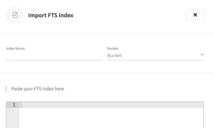 Import full-text search indexes into Couchbase Cloud