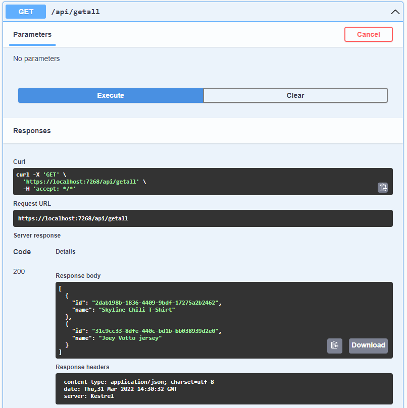 Testing an ASP.NET endpoint and Couchbase