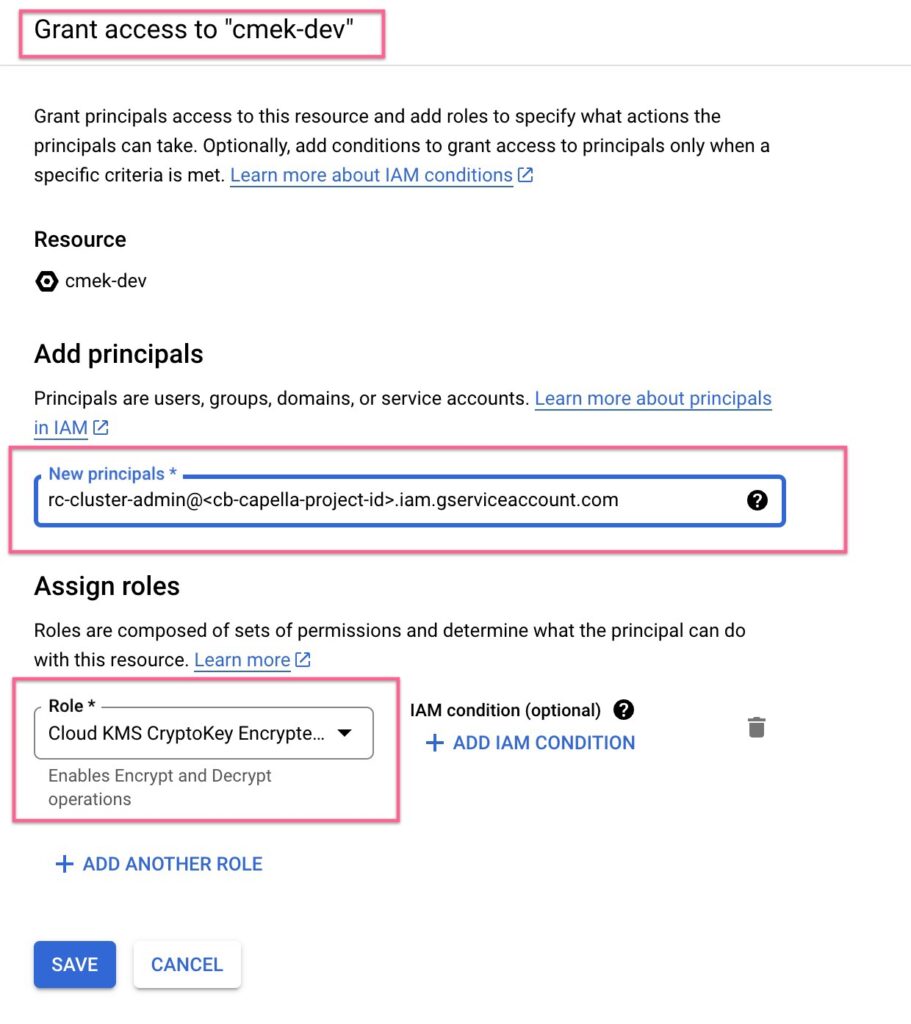 Cloud KMS CryptoKey Encrypter/Decrypter