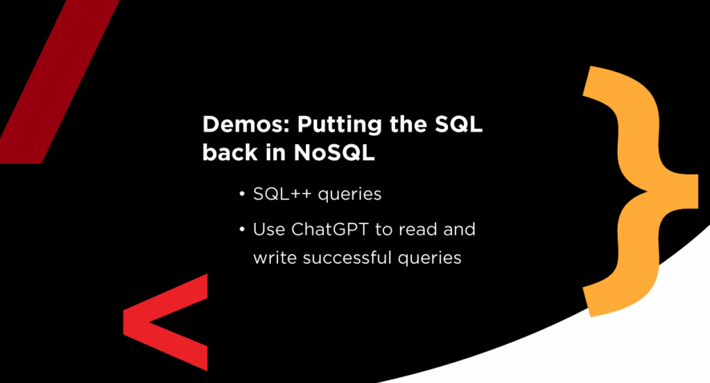 Videos: Putting the SQL back into NoSQL