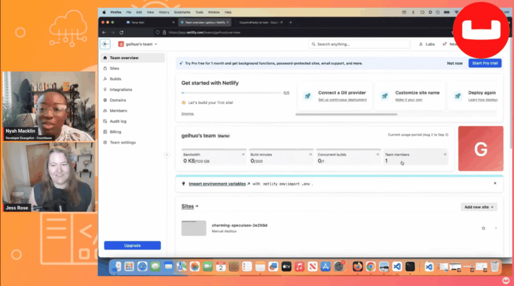 Learning on the Couch with FreeCodeCamp: Website Deployment – Netlify