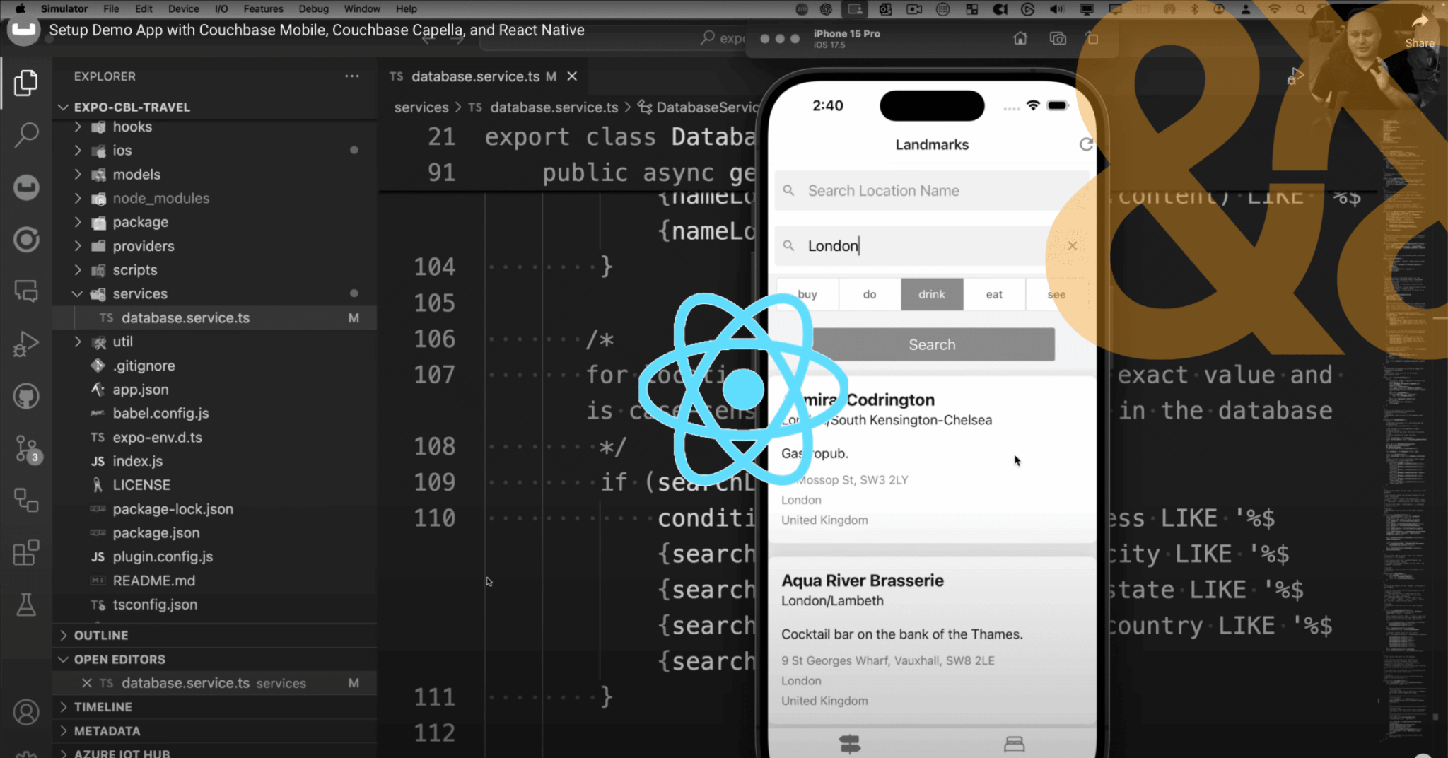 Simplifying Mobile Development with React Native for Couchbase Lite ...