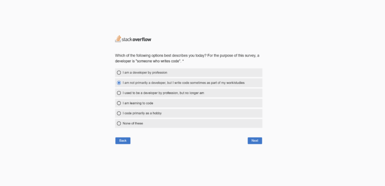 Stack Overflow Developer Survey for 2023 Now Open - The Couchbase Blog