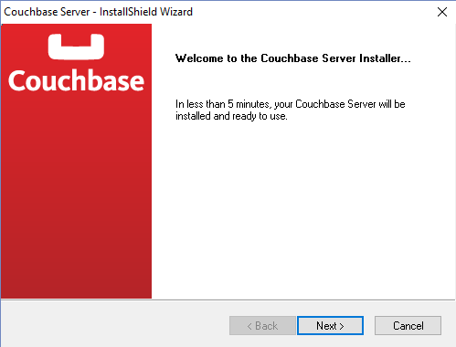 Couchbase Server Install Wizard 1
