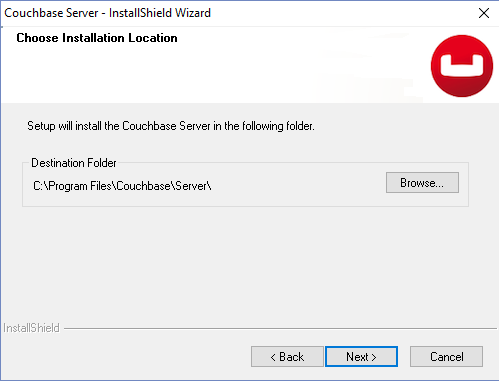 Couchbase Server Install Wizard 2