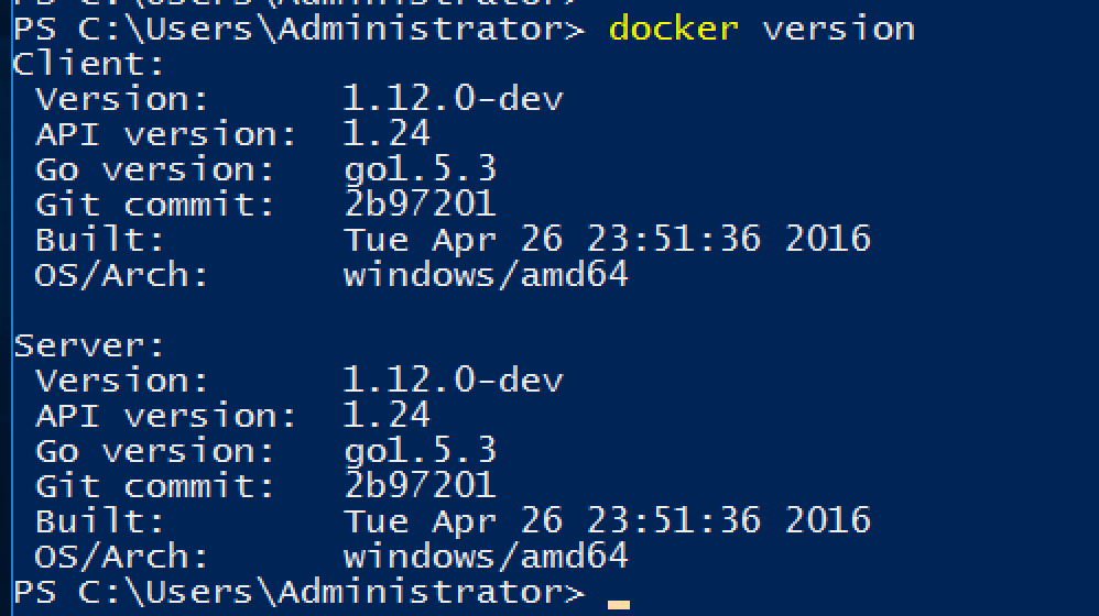 How to Install Docker on Windows Server 2016: Setup