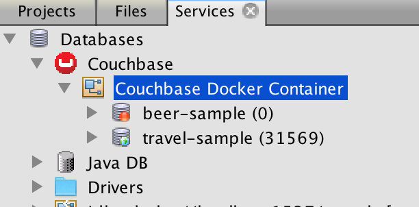 NetBeans Couchbase Indexed Buckets