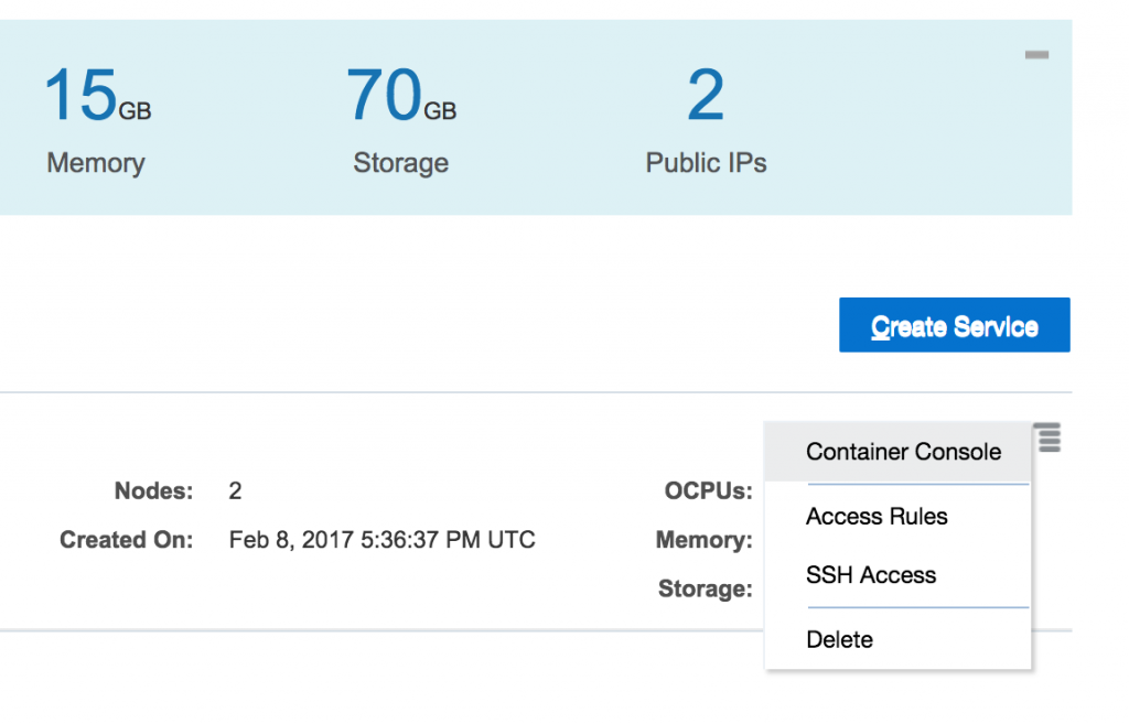 oracle-cloud-container-console-open