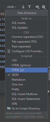 Couchbase in the Database window pane