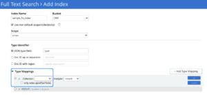 Collection type mappings