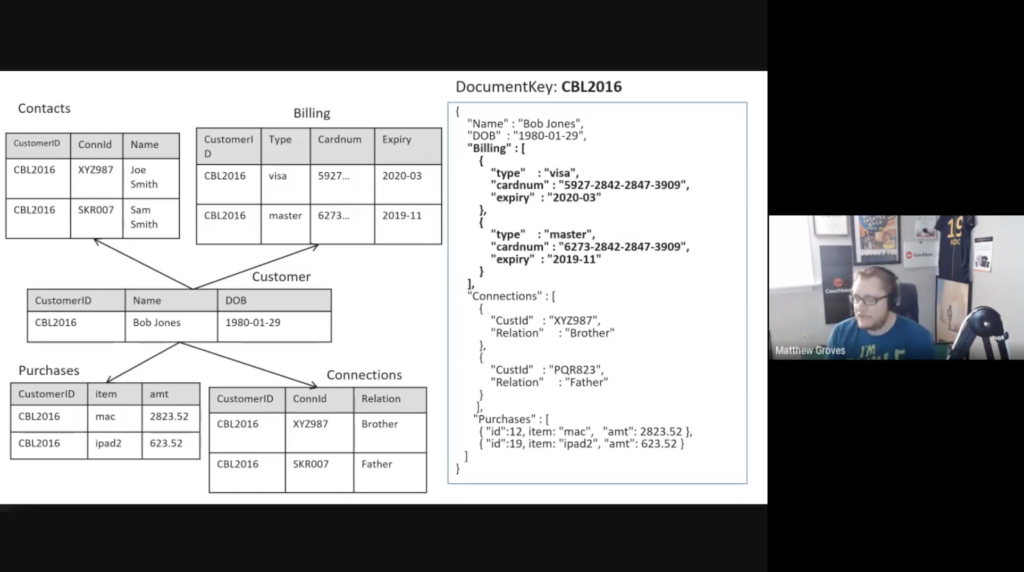 Relational vs JSON Data Modeling