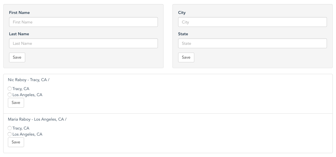 Hapi.js and Vue.js with Couchbase Project