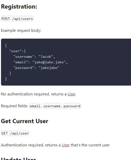 conduit: specification for both frontend and backend applications.