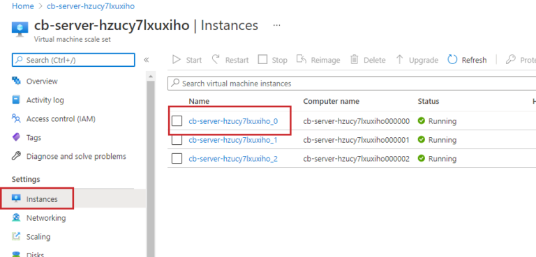 Couchbase control panel using IP address