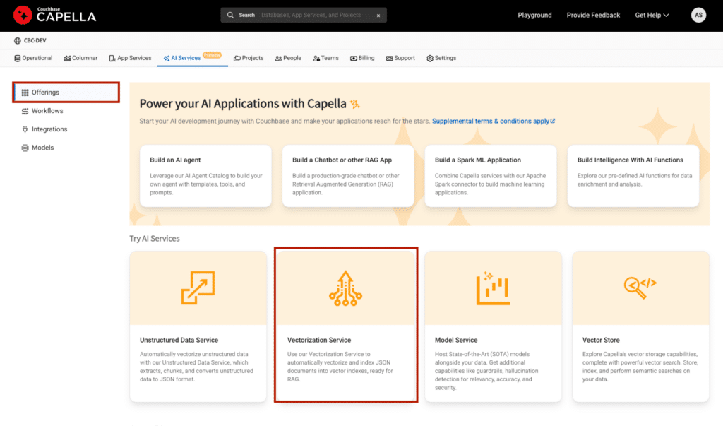 Automate AI Vectorization service