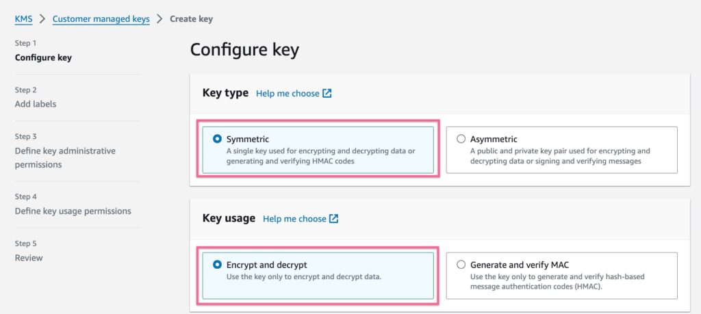 Accessing key management services
