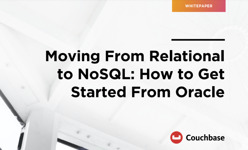 Moving from relational to NoSQL: How to get started from Oracle