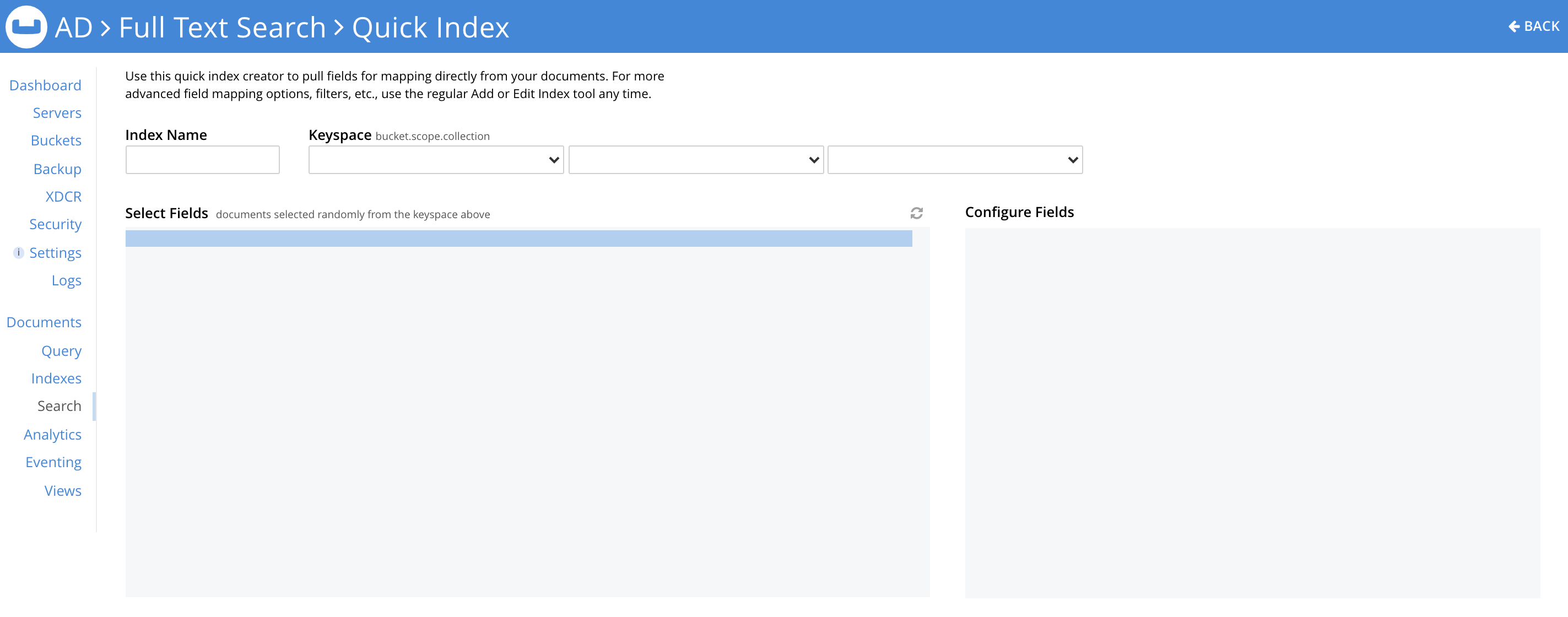 Introducing the Quick Editor in Couchbase Server 7.0