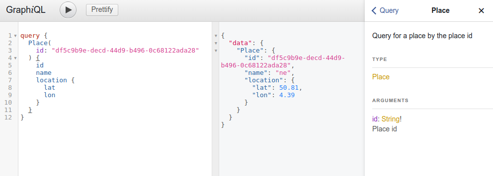 query id
